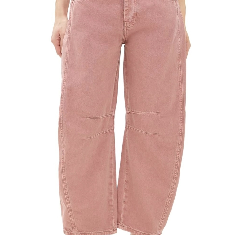 We The Free Pink Flare Jeans